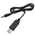 Cable Impulsor USB DC a DC Módulo de Potencia 12V 5.5*2.1MM