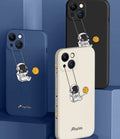 Funda Protectora Suave Astronaut para Teléfonos Móviles Apple