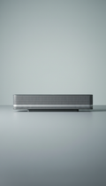 Barra de sonido premium con subwoofer integrado
