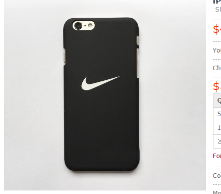 Funda Mate Minimalista para iPhone 6s Plus/7/7 Plus