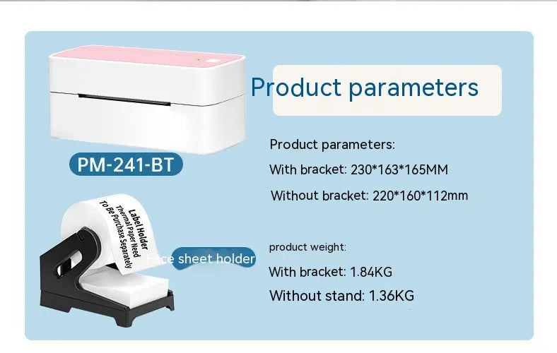 Phomemo PM241-BT: Impresora de Etiquetas Bluetooth