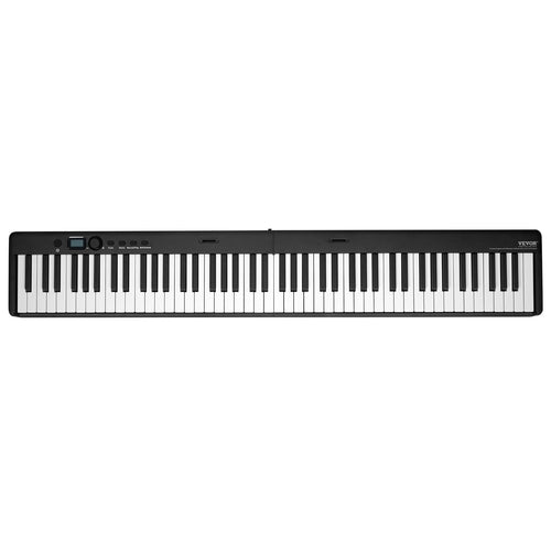 88 Key Folding Keyboard Piano, Bluetooth & MIDI, Portable Electronic